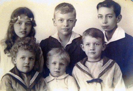 de kinderen Faddegon ca. 1925 de kinderen Faddegon ca. 1925